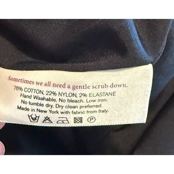 Not For Sale MM.‎ Lafleur Dress Women 10 Black Etsuko Sheath Minimalist - Picture 7 of 8